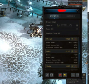 Megamu DK 200R +800ML - 50K STR - Dragon Knight - MU Online