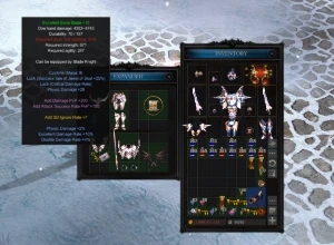 Megamu DK 200R +800ML - 50K STR - Dragon Knight - MU Online