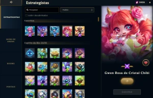 Conta Lol Esmeralda/ Mestre Tft Todos Champ Muita Skin - League of Legends