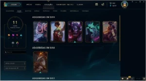 conta platina 4 38 Champion - League of Legends LOL