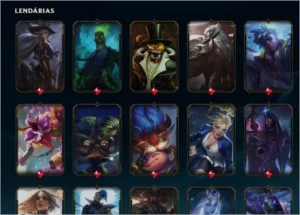 Conta LoL 137 skins // Unranked - League of Legends