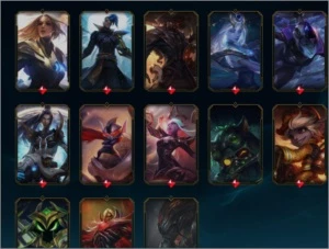 Conta LoL 137 skins // Unranked - League of Legends