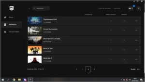 Conta EPIC GAMES com 29 jogos, (Batmans, GTA V, etc)