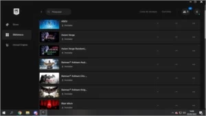 Conta EPIC GAMES com 29 jogos, (Batmans, GTA V, etc)