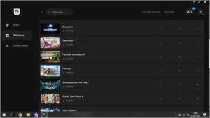 Conta EPIC GAMES com 29 jogos, (Batmans, GTA V, etc)