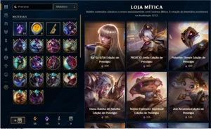 CONTA NÍVEL 370 COM EVELYN E LUX PRESTÍGIO QUASE TODAS LUX - League of Legends LOL