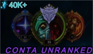 Contas Unranked Nv. 30 - League of Legends LOL