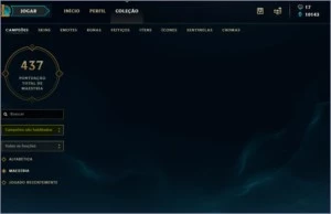 CONTA LOL- GOLD 2 - ALL CHAMP + 272 SKINS + 2 Skins Ultimate - League of Legends