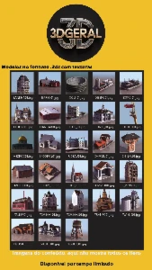 +500 Modelos 3D para Games/Arquitetura e Design - Outros