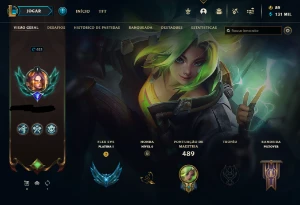 Conta lol mais de 20 míticas, e muitos itens raros - League of Legends