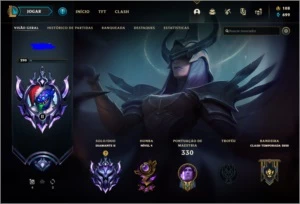 Conta Diamante 2 75pdl Kayle Juíza - League of Legends LOL
