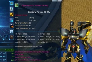 Conta Aoa Legit - Digimon Masters Online DMO