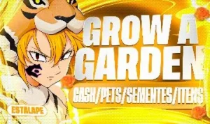 Promoção🔥Cash+Pets+Gamepass-Grow A Garden [Entrega Rápida] - Roblox