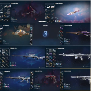 Conta Valorant Com Pacote Kuronami 2.0 E Aeris +Champions 26