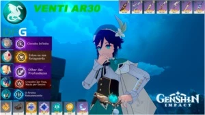 Vendo Venti Ar30 - Genshin Impact