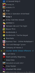 Conta Steam com +300 Jogos(sem nenhum tipo de BAN)