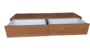 Aparador Suspenso Freijó com 2 Gavetas 80x45x20cm - Artesanato e Personalizados