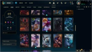 CONTA GOLD IV - FULL ACESSO - League of Legends LOL