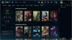 CONTA GOLD IV - FULL ACESSO - League of Legends LOL