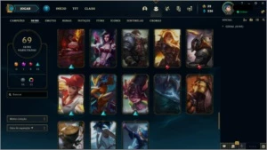CONTA GOLD IV - FULL ACESSO - League of Legends LOL