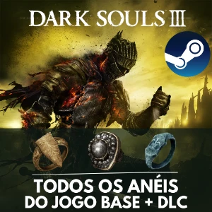 Todos os Anéis (TROFÉU) - Dark Souls 3 PC STEAM