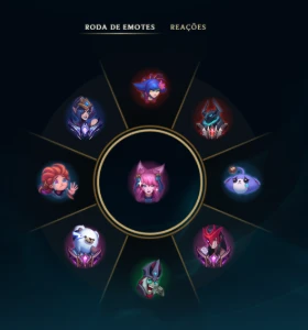 Mono Ahri 1 Milhao +12 Skins Da Ahri Emote Master E Gm S9 - League of Legends LOL
