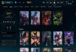 Mono Ahri 1 Milhao +12 Skins Da Ahri Emote Master E Gm S9 - League of Legends LOL