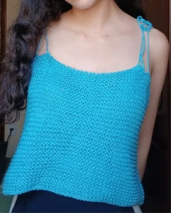Blusa soltinha de tricô sob encomenda - Artesanato e Personalizados