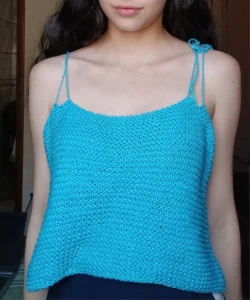 Blusa soltinha de tricô sob encomenda - Artesanato e Personalizados