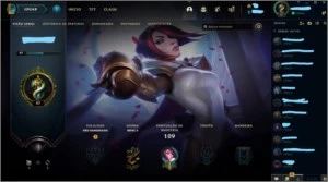 conta league of legends unranked LOL