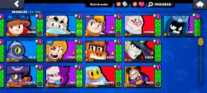 CONTA BRAWL STARS - 25000+ Trofeus - 46/106 Brawlers