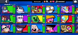 CONTA BRAWL STARS - 25000+ Trofeus - 46/106 Brawlers