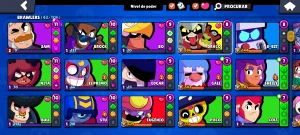 CONTA BRAWL STARS - 25000+ Trofeus - 46/106 Brawlers