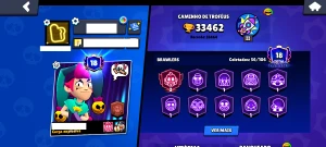 CONTA BRAWL STARS - 30000+ Trofeus - 56/106 Brawlers