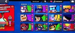 CONTA BRAWL STARS - 30000+ Trofeus - 56/106 Brawlers