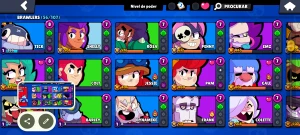 CONTA BRAWL STARS - 30000+ Trofeus - 56/106 Brawlers