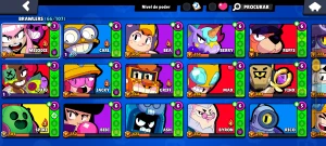 CONTA BRAWL STARS - Kenji, Spike, Pierce...