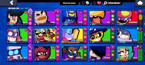 CONTA BRAWL STARS - Kenji, Spike, Pierce...