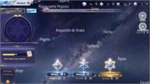 Conta Saint Seiya Awakening SSA