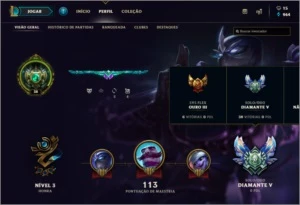 Conta do lol - League of Legends