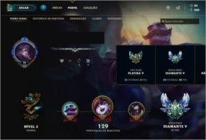 Conta do lol - League of Legends