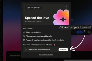 5.000 Créditos Lovable (+5.000 Bônus) - [por Tempo Limitado] - Assinaturas e Premium