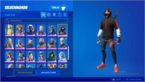 Conta Fortnite Todas as Skins dos passes  temp 3 até temp 11
