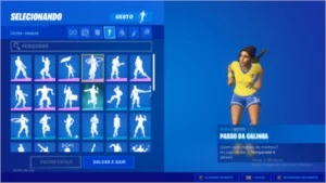Conta Fortnite Todas as Skins dos passes  temp 3 até temp 11