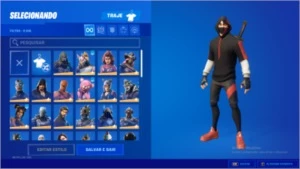 Conta Fortnite Todas as Skins dos passes  temp 3 até temp 11