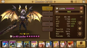 Conta com Nat LD Lucifer - Criada a 5 dias - Summoners War
