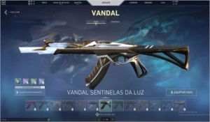 Conta Smurf MD5 e Vandal Sentinelas da Luz - Valorant