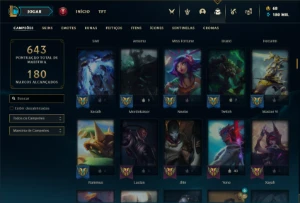 Conta Bronze 4 com TODOS os champs  182 Skins + UrfWick - League of Legends LOL