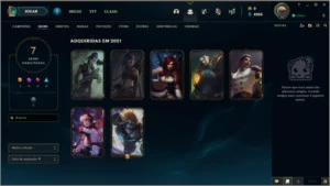 Conta Unranked - MMR Alto - Ouro 1 S11 - PROMOÇÃO - League of Legends LOL