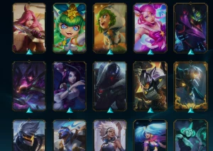 Lol 60 skins, prata, level 160 - League of Legends